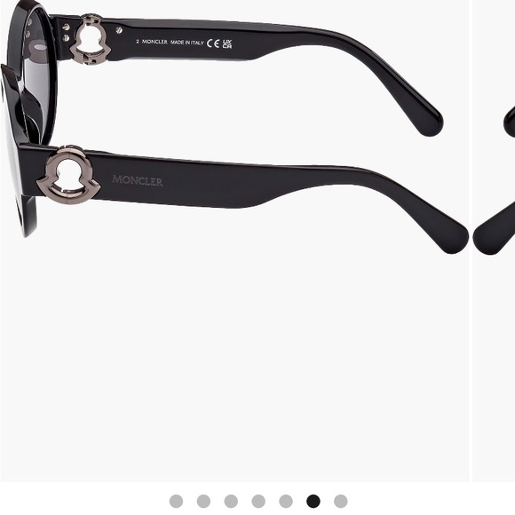Moncler let 51mm round sunglasses main image 13